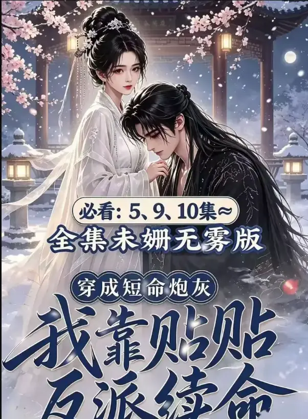 《穿成短命炮灰我靠贴贴反派续命》未删减完整版-古风穿书续命系统-4K蓝光典藏-夸克网盘免费在线观看穿成短命炮灰我靠贴贴反派续命